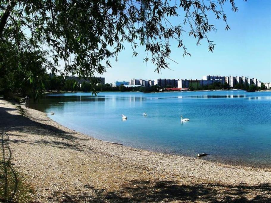 Lake Apartment, 2X Free Garage, 10 Mins To Centre 브라티슬라바 외부 사진